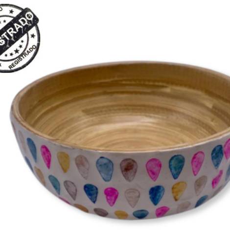 506342 - Etnico bowl bambu desing 10-2024 15 cm