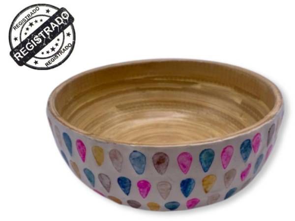 506342 - Etnico bowl bambu desing 10-2024 15 cm
