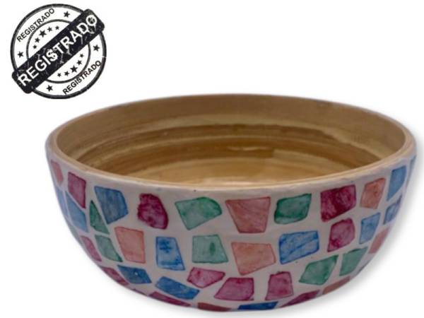 506355 - Etnico bowl bambu desing 11-2024 18 cm