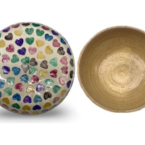 506421 - Etnico bowl bambu car 7 corazones 18 cm