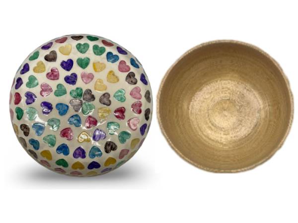 506421 - Etnico bowl bambu car 7 corazones 18 cm