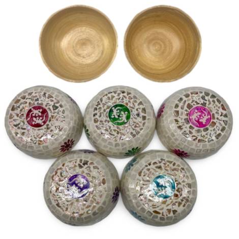 506422 - Etnico bowl bambu car 10 2 geckos 18 cm
