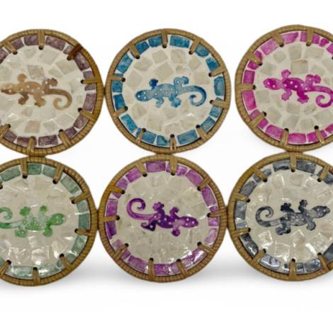 506429 - Posavasos ratan car 14 gecko