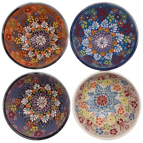 509102 - Bowl 12cm ceramica surt color (pack 24 unid)
