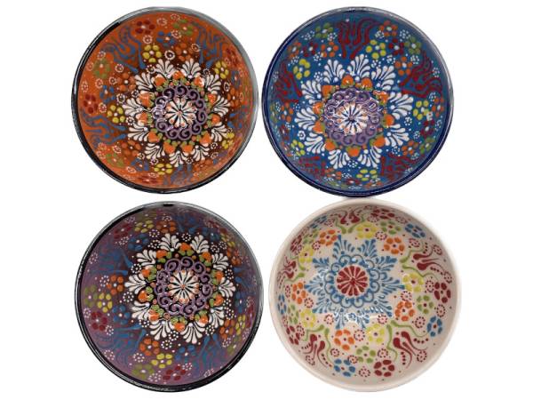 509102 - Bowl 12cm ceramica surt color (pack 24 unid)