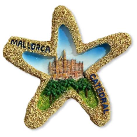 525009 - Iman resina estrella 1070042a Mallorca 9.6x9.2