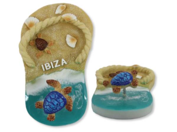 525014 - Iman resina chancla tortuga at23ab044gws Ibiza 5x9
