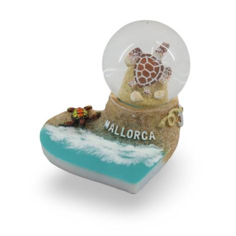 525047 - Peana at24gfb016 epoxy heart green sea bola Mallorca