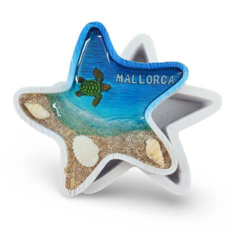 525050 - Caja at24gfb019 epoxy starfish blue sea Mallorca