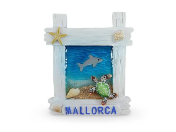525055 - Iman at24gfb024 epoxy wooden frame blue sea Mallorca