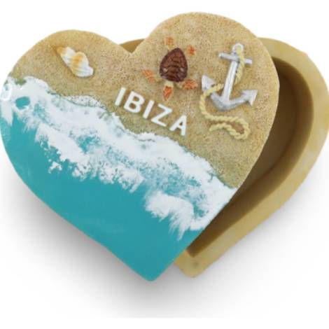 525076 - Caja resina corazón verde AT23AB019021JBGW Ibiza