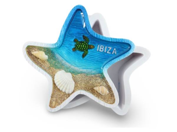 525083 - Caja at24gfb019 epoxy starfish blue sea Ibiza