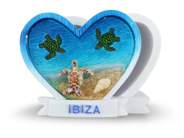 525084 - Caja at24gfb020 epoxy heart shape blue sea Ibiza