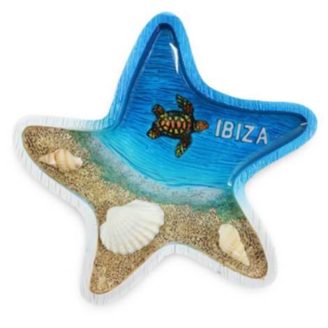 525085 - Iman at24gfb023 epoxy starfish blue sea Ibiza