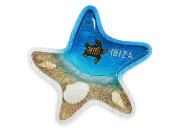 525085 - Iman at24gfb023 epoxy starfish blue sea Ibiza