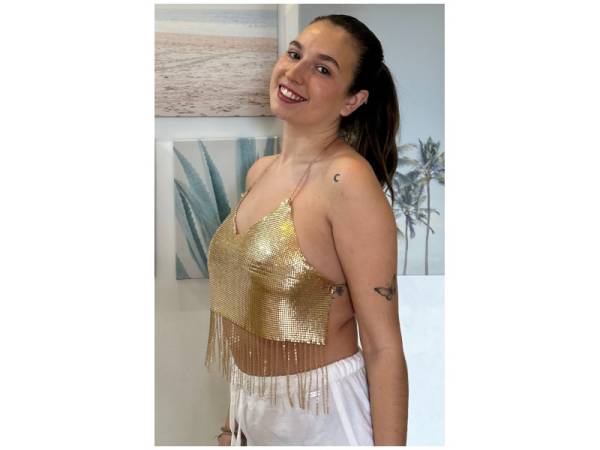 539012 - Metallic top 1001