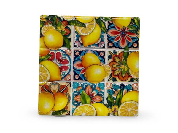 541136 - Posavasos my 100 cuadrado mosaico lemon