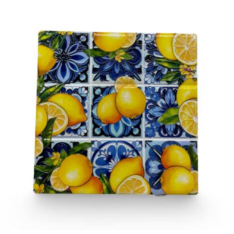 541137 - Posavasos my 101 cuadrado mosaico azul lemon