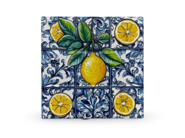 541142 - Posavasos my 118 cuadrado limon hojas