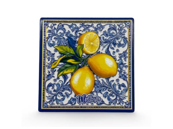 541143 - Posavasos my 119 cuadrado 3 limones Mallorca