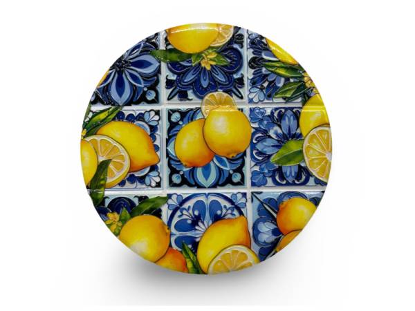 541145 - Posavasos my 105 redondo azul lemon