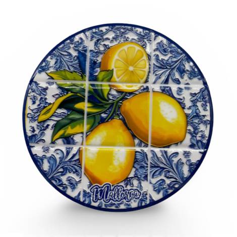 541151 - Posavasos my 123 redondo 3 limones Mallorca