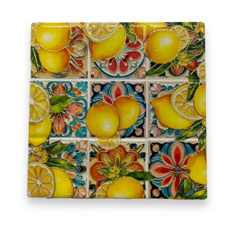 541152 - Posavasos my 108 cuadrado mosaico lemon gold