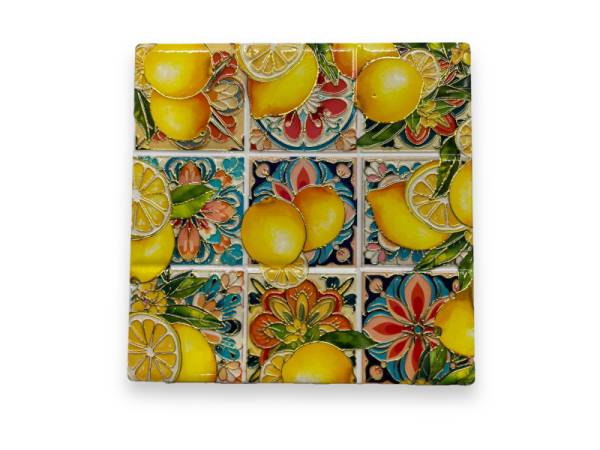 541152 - Posavasos my 108 cuadrado mosaico lemon gold