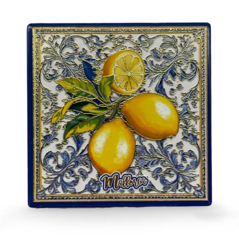 541159 - Posavasos my 127 cuadrado mosaico 3 limones gold Mallorca