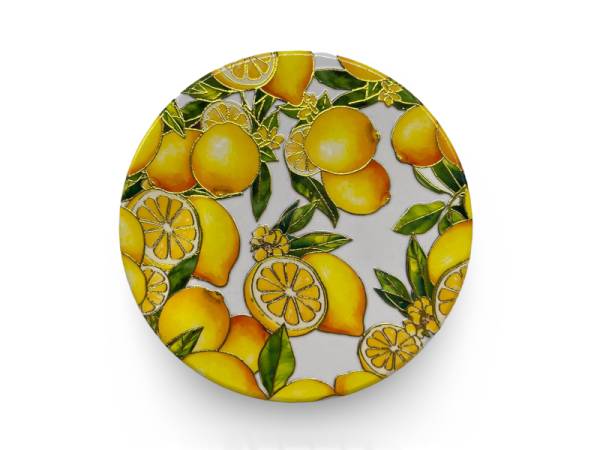 541162 - Posavasos my 114 redondo mosaico limones gold
