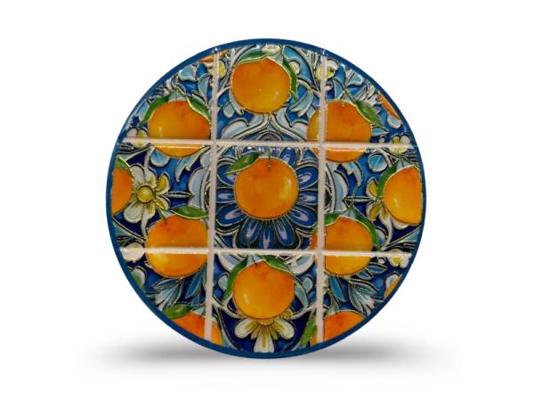 541165 - Posavasos my 129 redondo mosaico naranjas gold