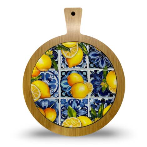 541173 - Posa olla my 137 ceramica mosaico azul limones