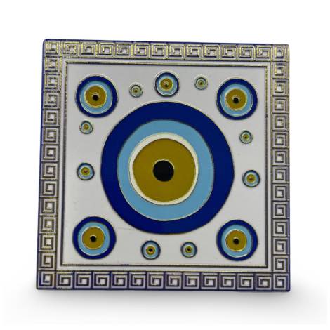 541184 - Posavasos cuadrado gold evil eye