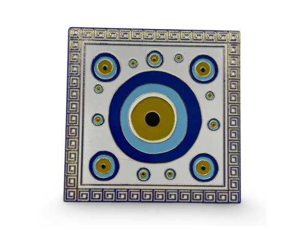 541184 - Posavasos cuadrado gold evil eye