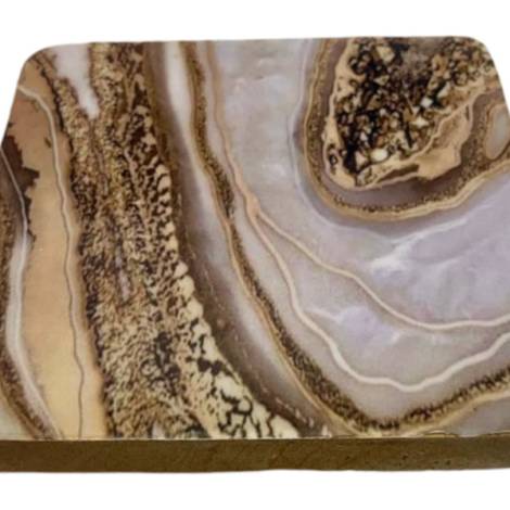 582022 - Etnico madera square coasters 2105b marble desing 10x10x1