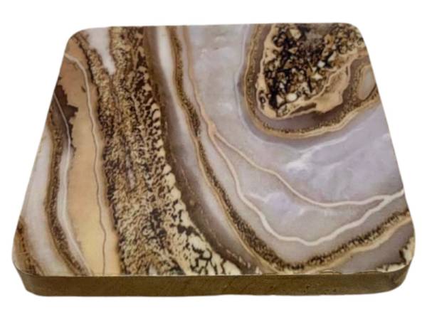 582022 - Etnico madera square coasters 2105b marble desing 10x10x1