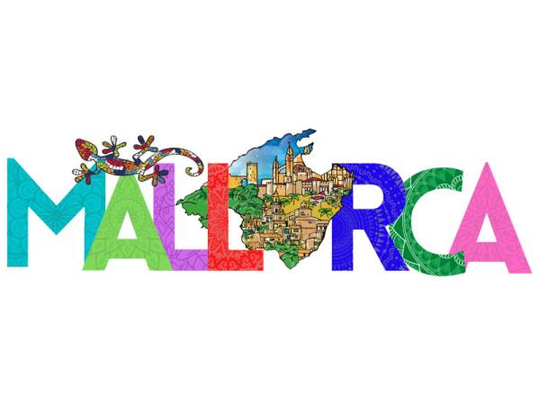7093604 - Iman mdf 3d mallorca mapa grande lagarto peq