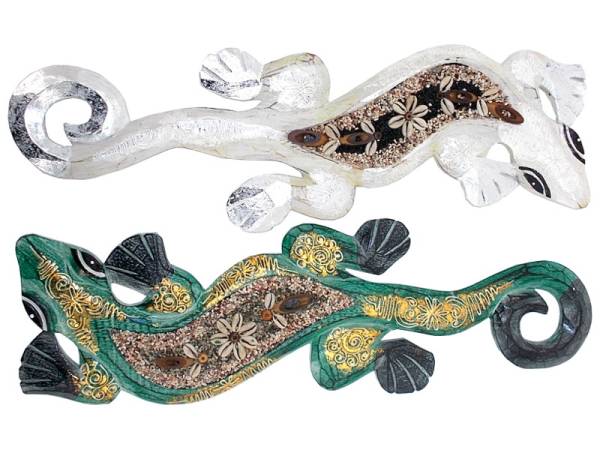 7332551 - Etnico gecko shells madera gal 50cm