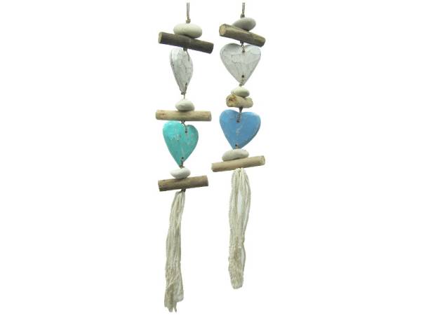 7332899 - Etnico movil marino corazon 2 corazones n2 48 cm
