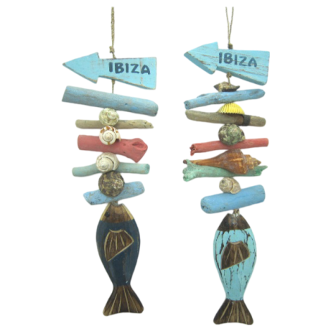 7333020 - Etnico movil marino pez n3 40cm ibiza