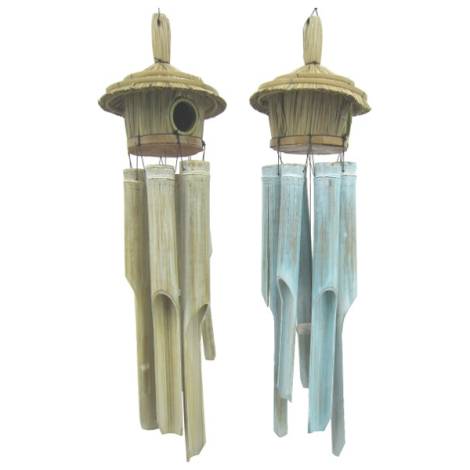 7333063 - Etnico movil natural bambu casita redonda 50cm