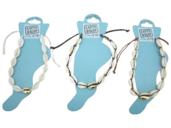 7333103 - Etnico 7333101 tobillera n6 hanger carton gold and silver