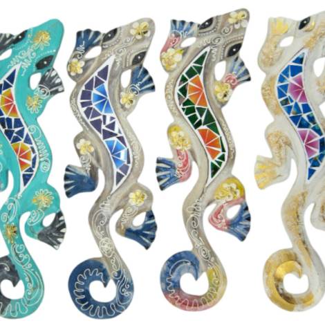 7333127 - Etnico gecko 20 cm glass