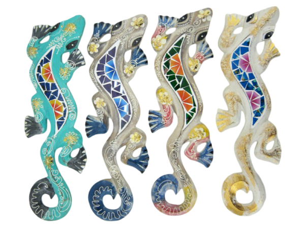 7333129 - Etnico gecko 50 cm glass