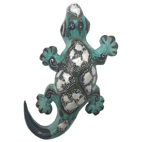 7333207 - Etnico gecko wide 20 cm green cristal