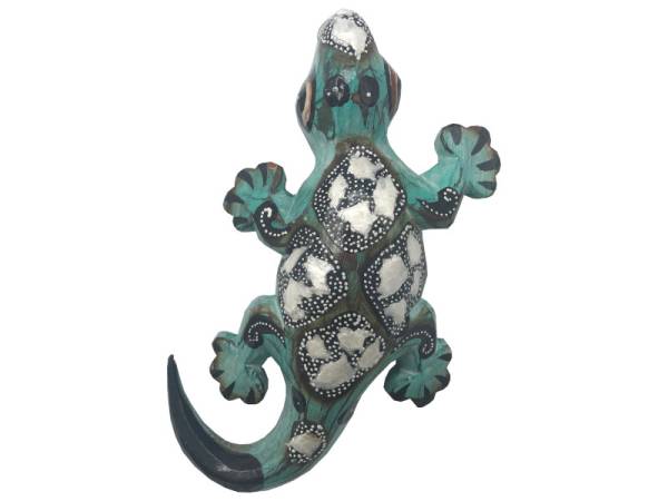 7333207 - Etnico gecko wide 20 cm green cristal