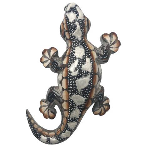7333208 - Etnico gecko wide 20 cm grey cristal