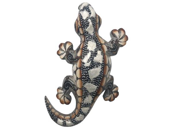 7333208 - Etnico gecko wide 20 cm grey cristal