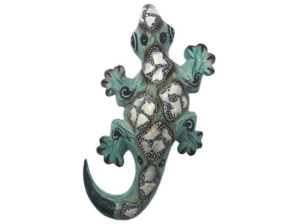 7333211 - Etnico gecko wide 30 cm green cristal