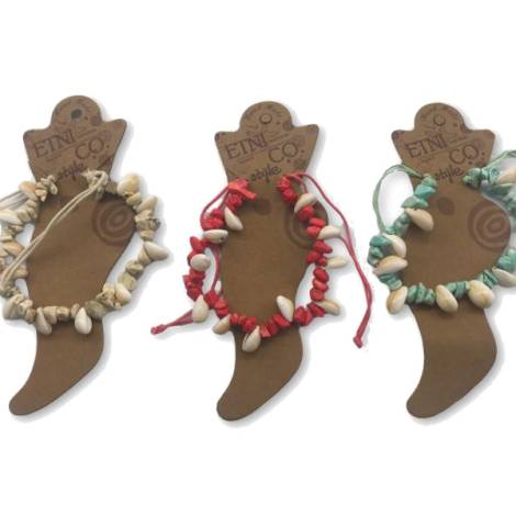 7333217 - Etnico anklet nat conchas turquesa 3